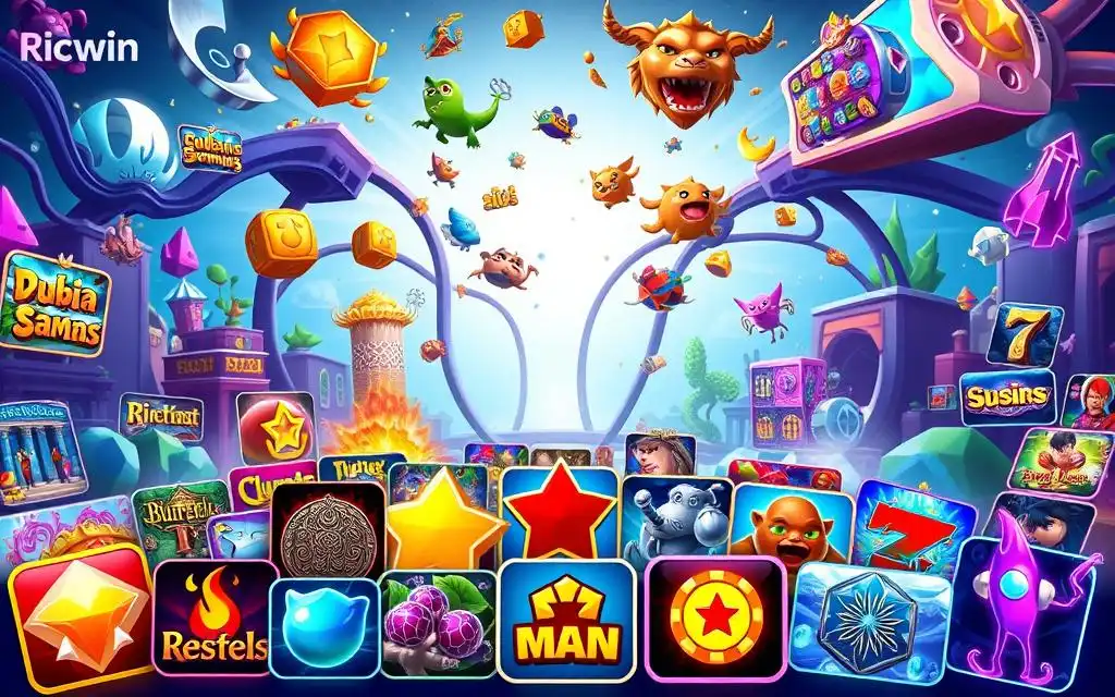 Hệ sinh thái game đổi thưởng Ricwin